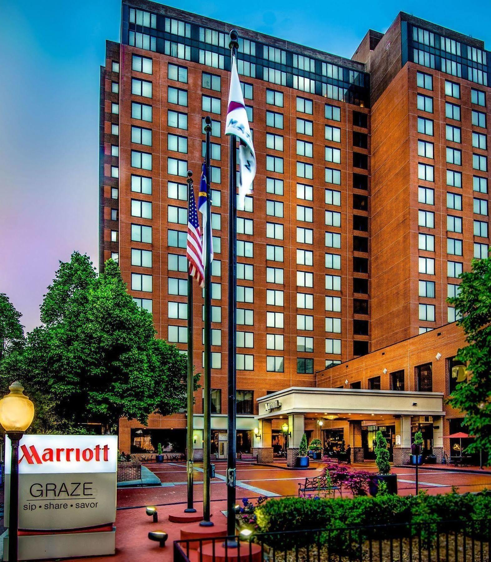 Hotel Winston-Salem Marriott Exterior foto