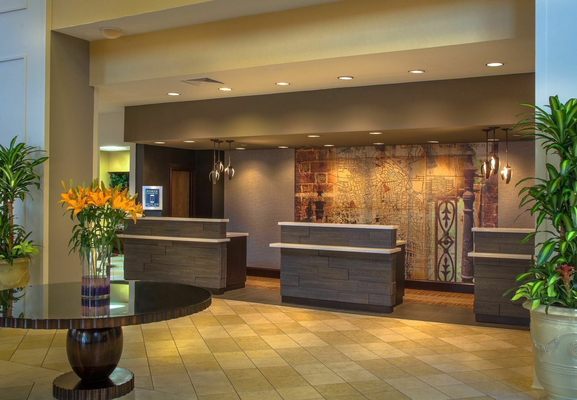 Hotel Winston-Salem Marriott Exterior foto